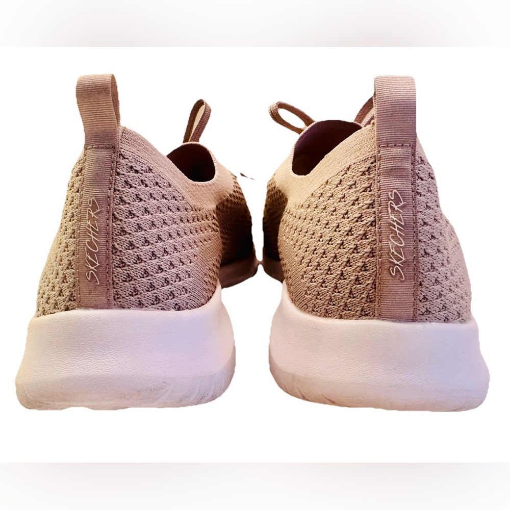 Skechers Air Cooled Memory Foam Sneakers 10 Tan Comfort Walking Casual Shoes - Picture 6 of 10